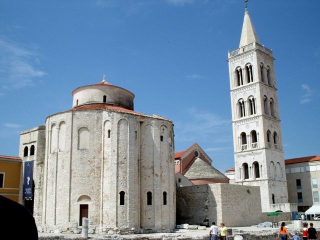 1. Rachtění, Památky Zadaru